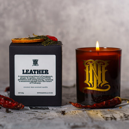 LEATHER Candle