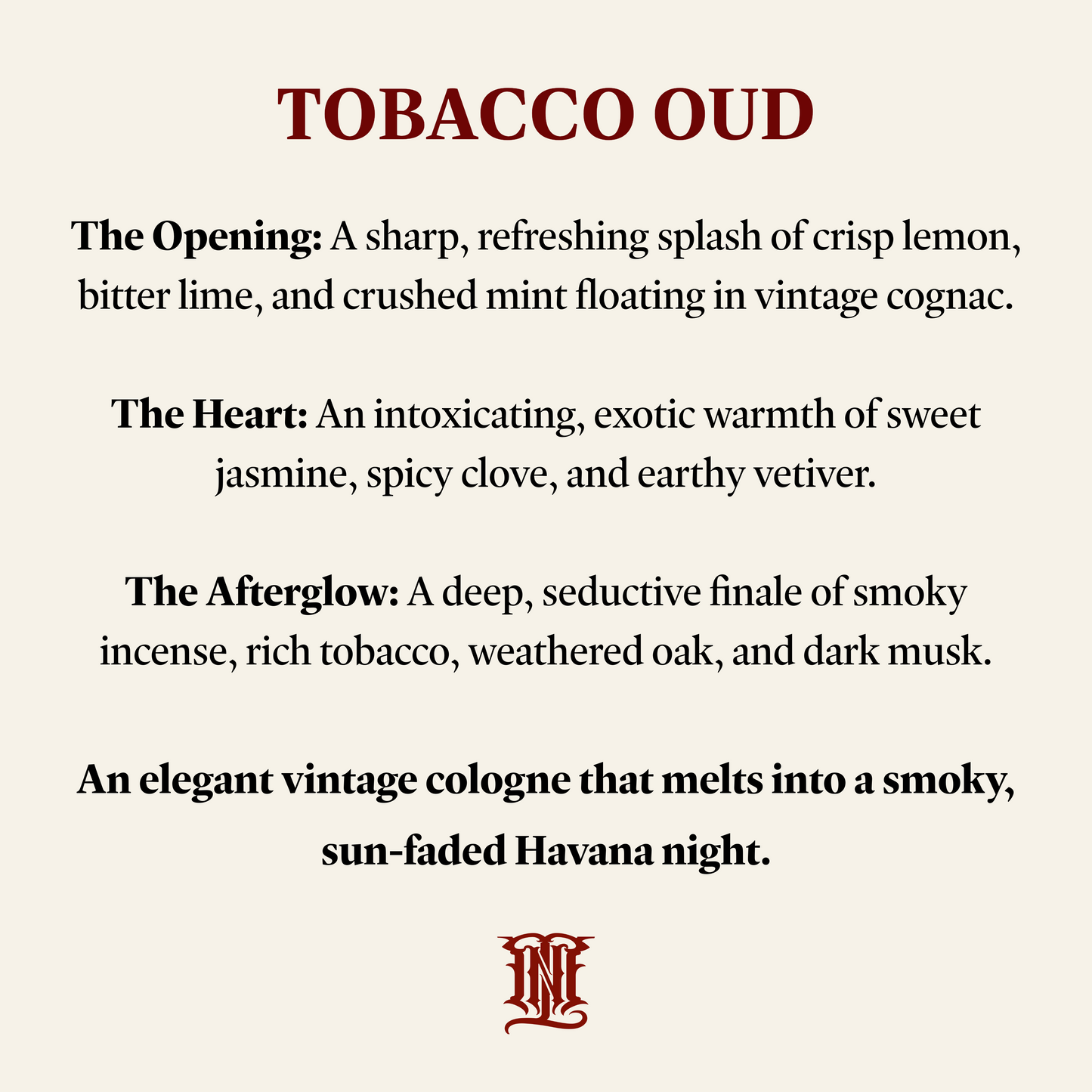 TOBACCO OUD Candle