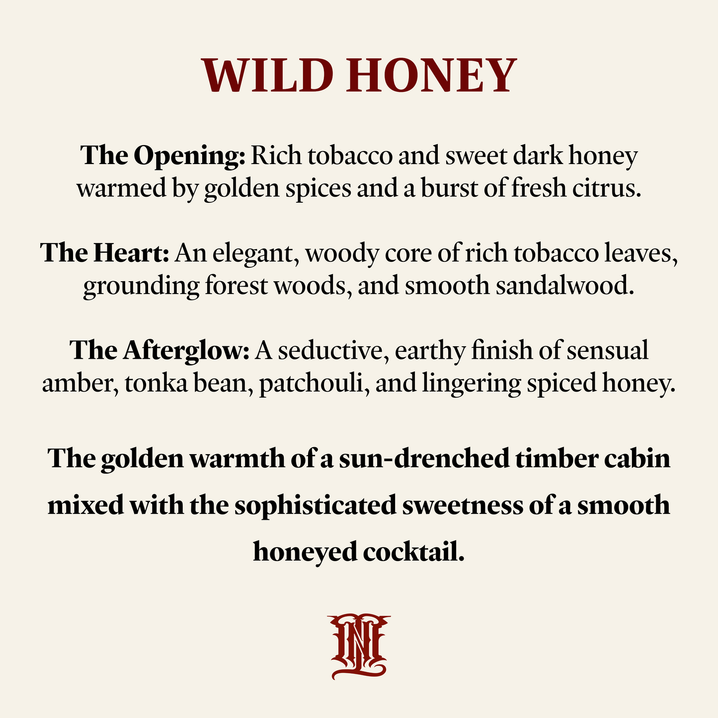 WILD HONEY Candle
